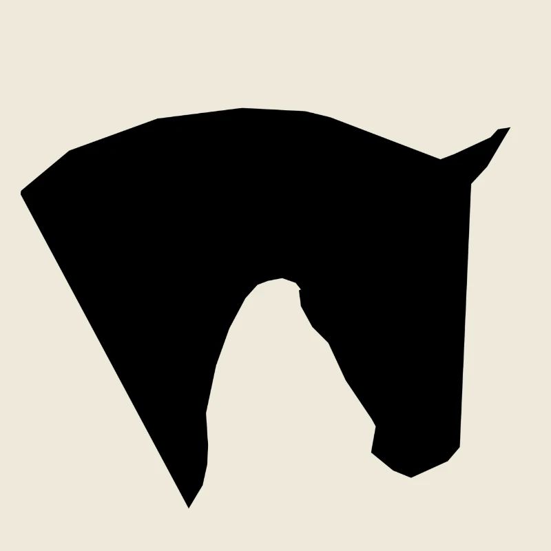 Edles Pferdekopf Design