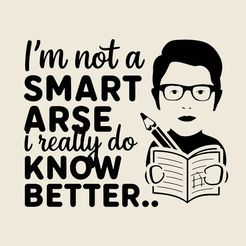 Ich bin kein Klugscheißer, weiß es wirklich besser