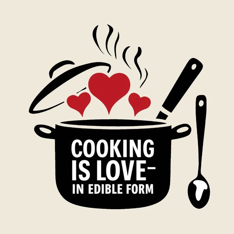 La cuisine, c’est l’amour sous forme comestible.