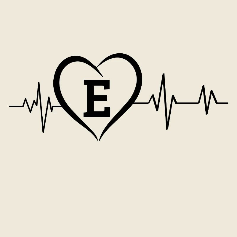 battement de cœur lettre e