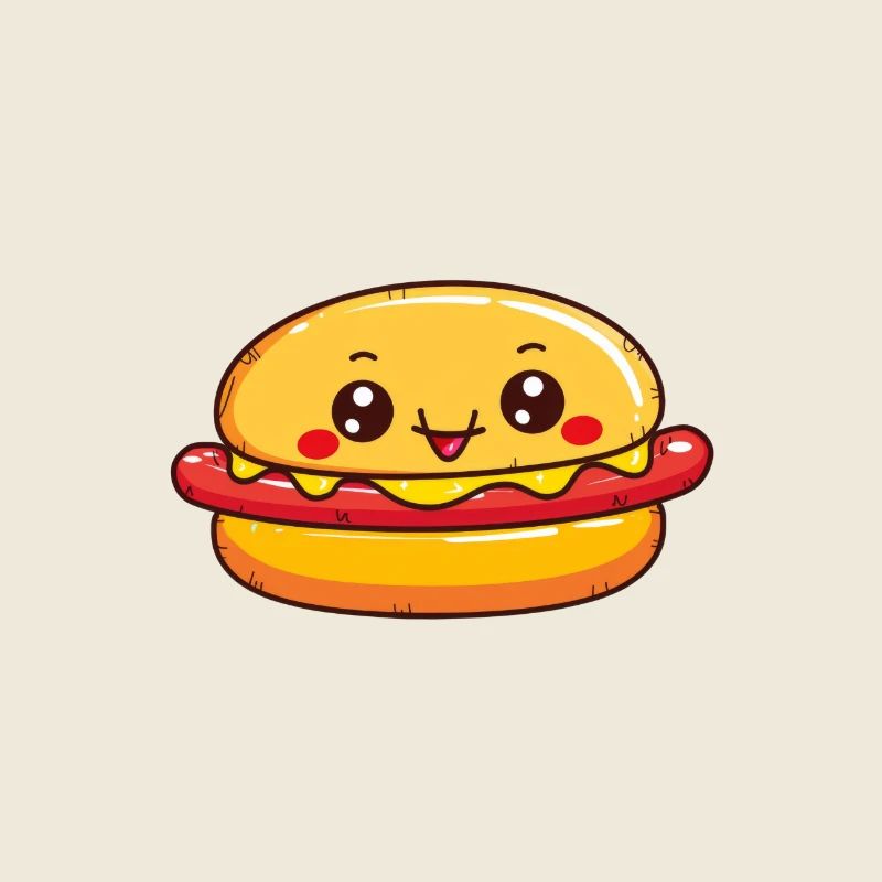 Sweet hamburger
