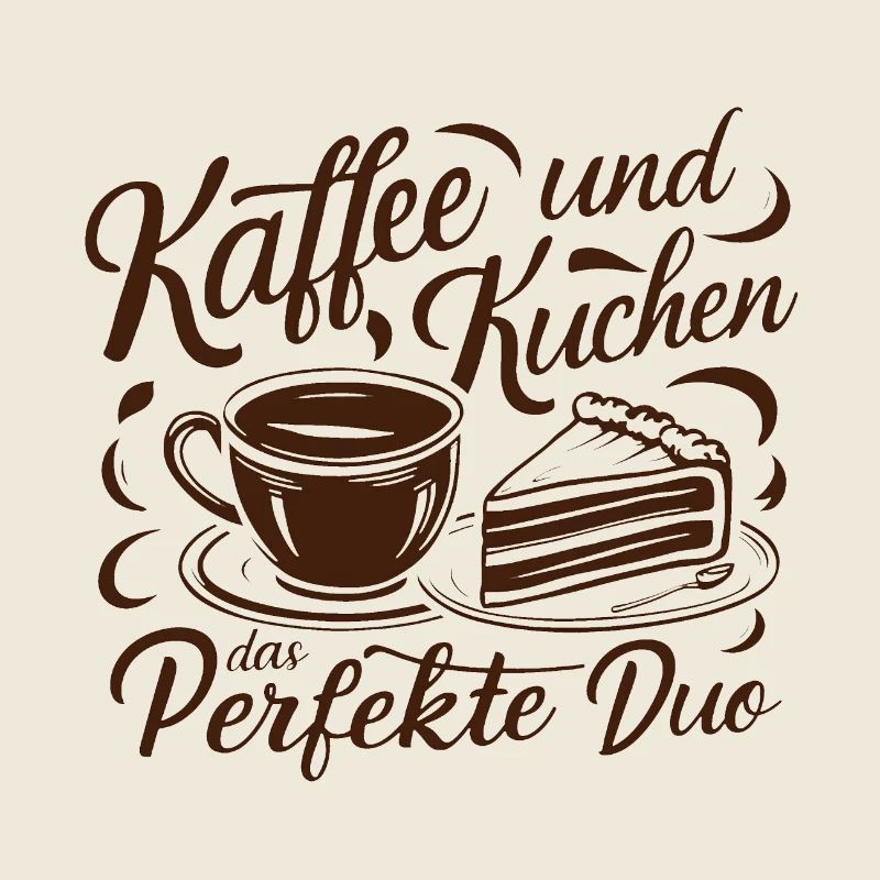 Café et gâteau – le duo parfait.