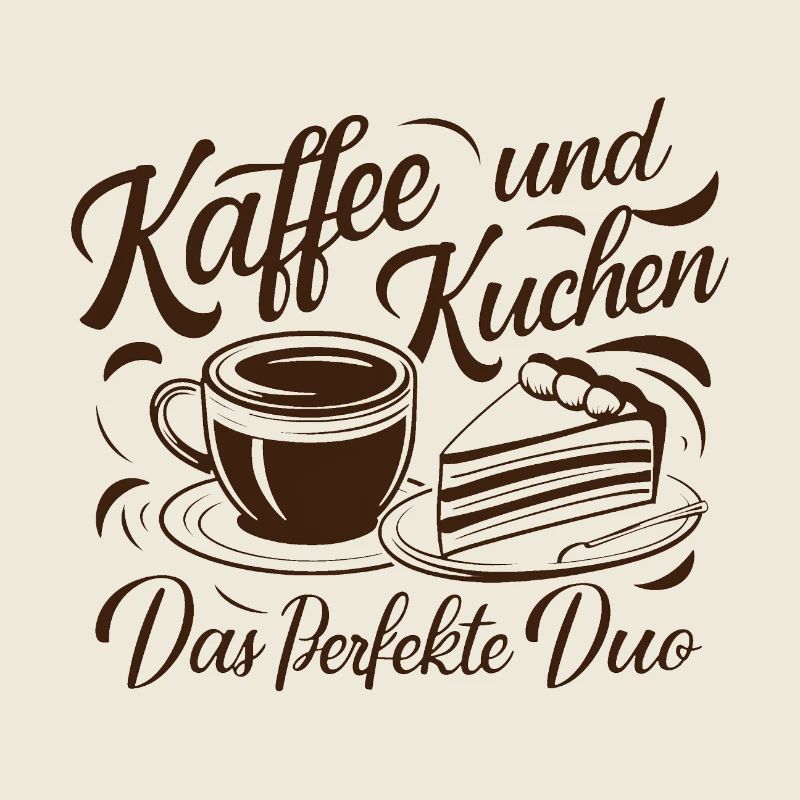 Kaffee und Kuchen – das perfekte Duo.