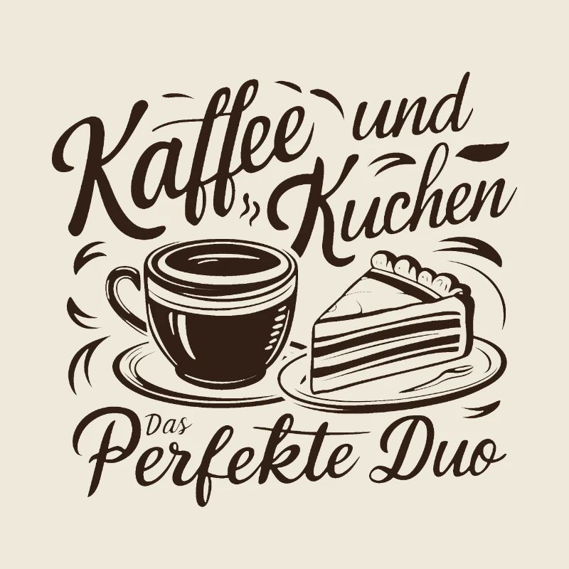Café et gâteau – le duo parfait.