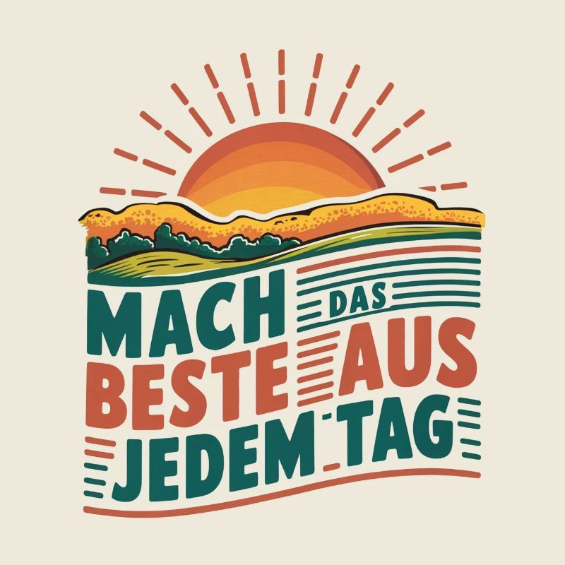 Mach das Beste aus jedem Tag