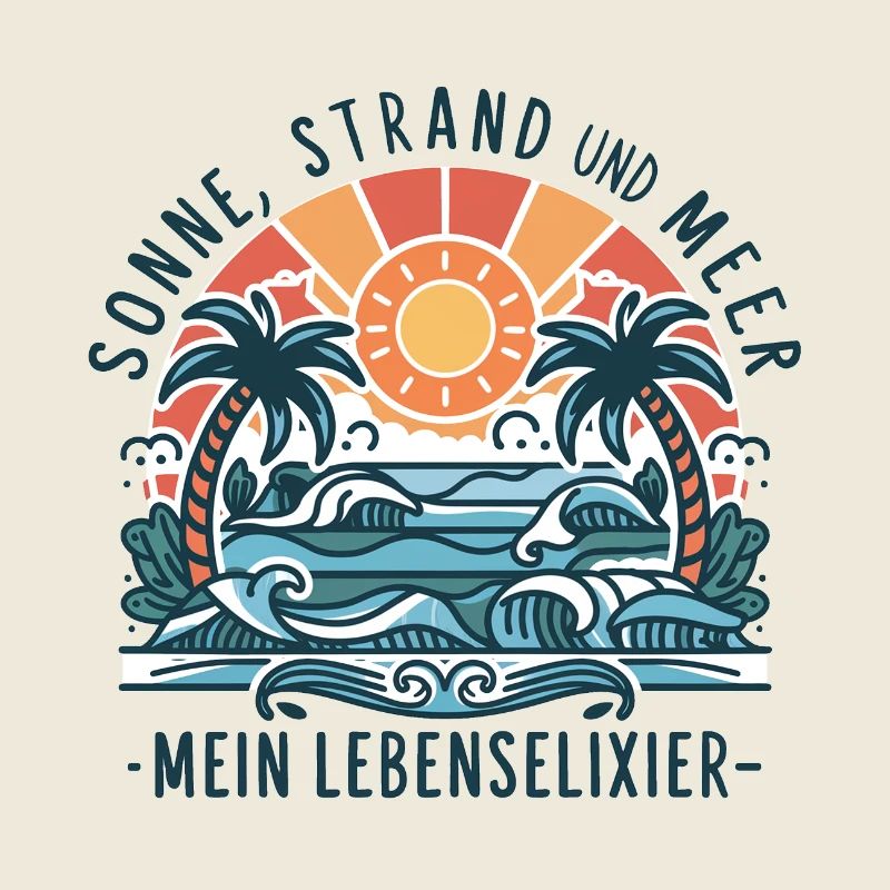 Le soleil, la plage et la mer - mon élixir de vie