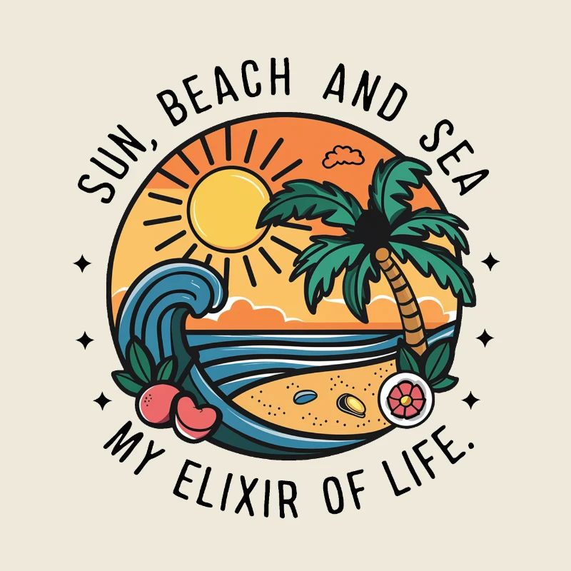 Sun, beach and sea - my elixir of life