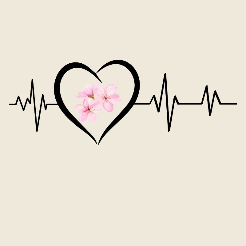 Kirschblüten-Herzschlag