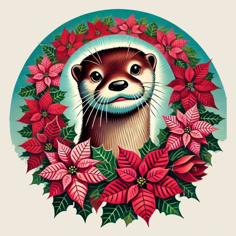 Loutre de Noël