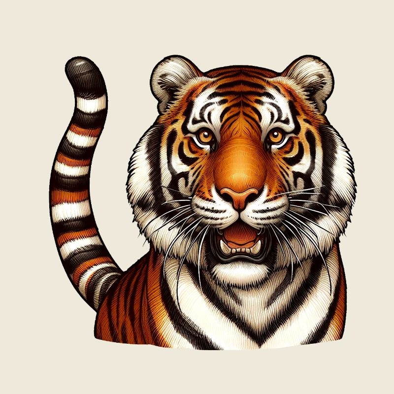 Majestätischer Tiger