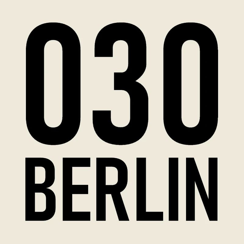 030 - Null Drei Null - Berlin - Vorwahl - Telefon
