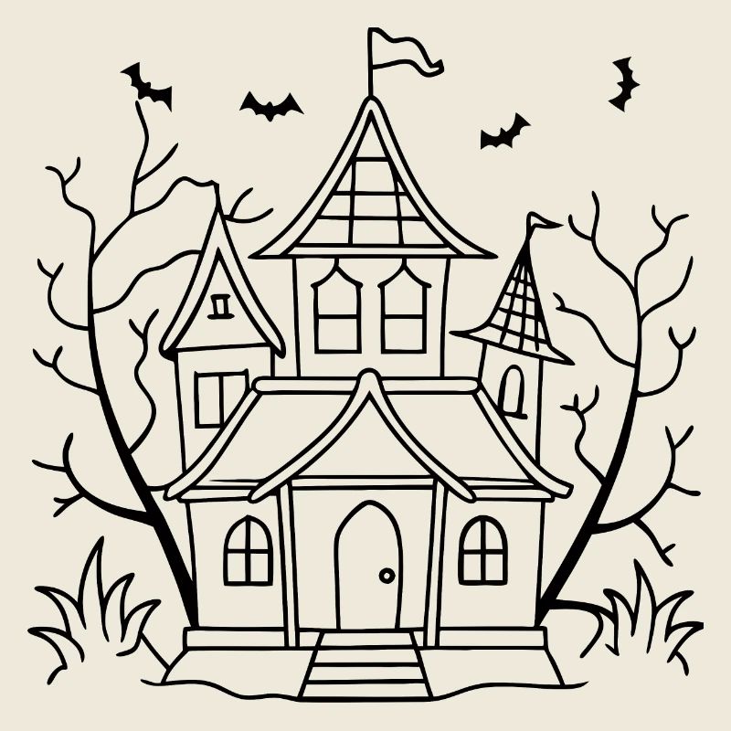 Gruselhaus Halloween