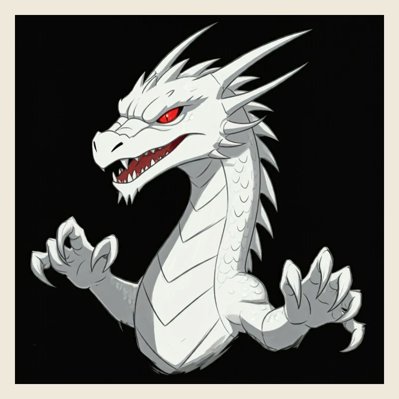 Shining White Dragon