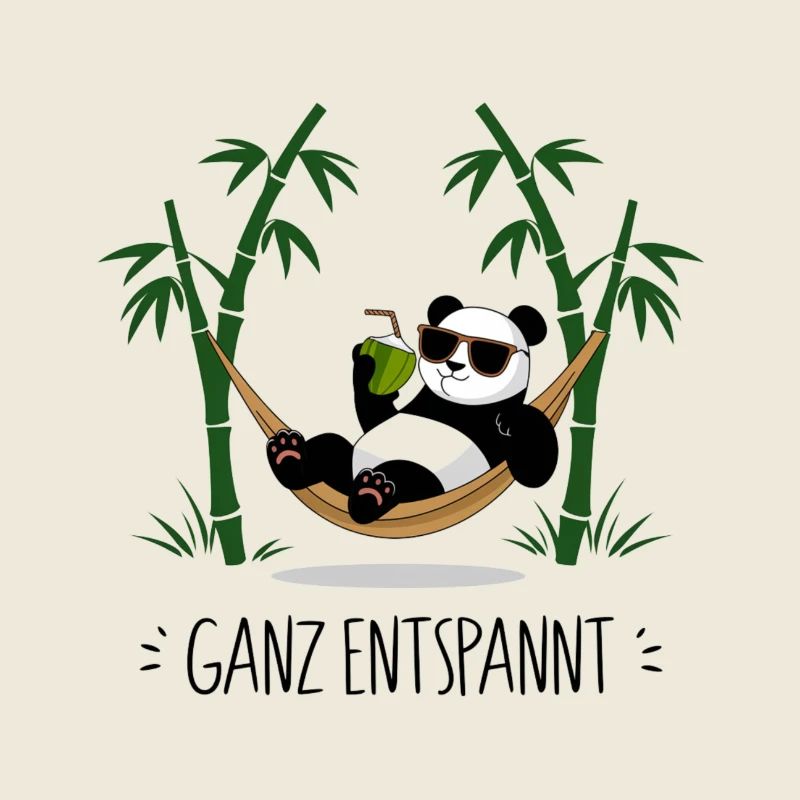 Ganz entspannt - Panda