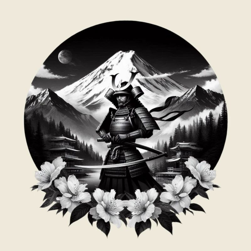 Guerrier Samouraï Fuji