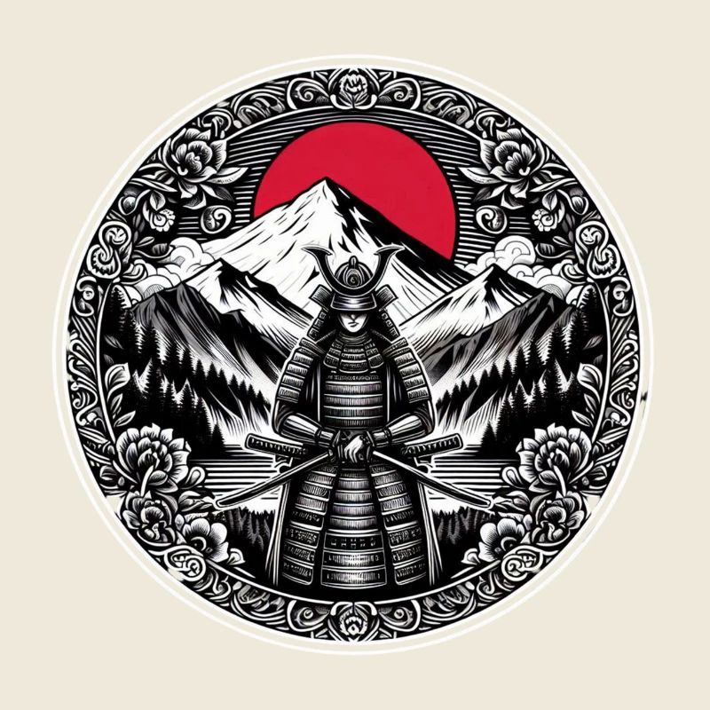 Japanese Samurai Warrior