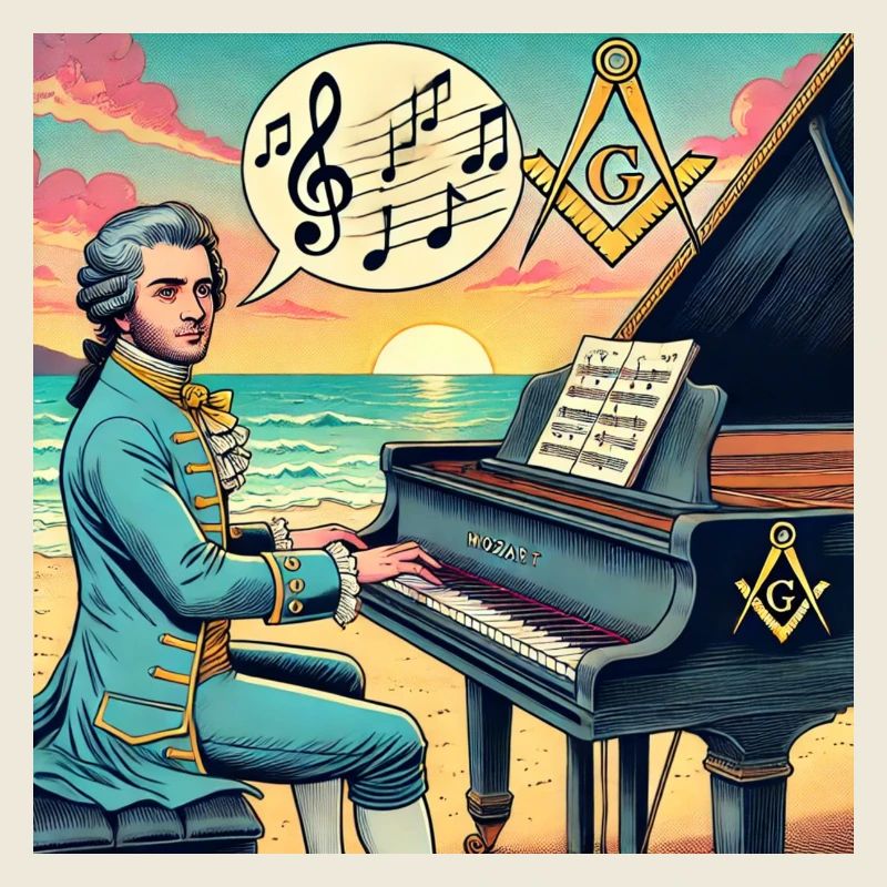 Mozart war Freimaurer