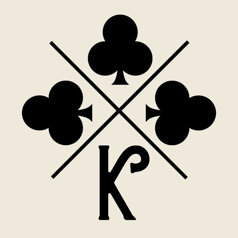 Buchstabe k Glücksklee