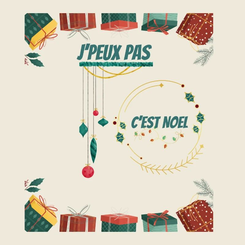 je ne peux pas cest noël
