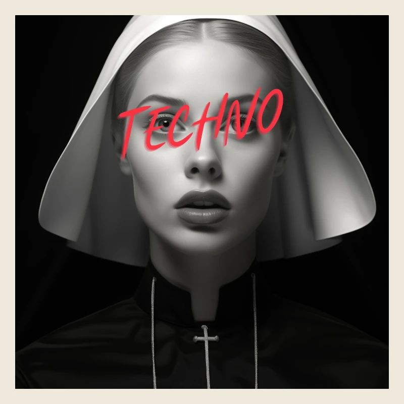 Techno Nun - Rave Design