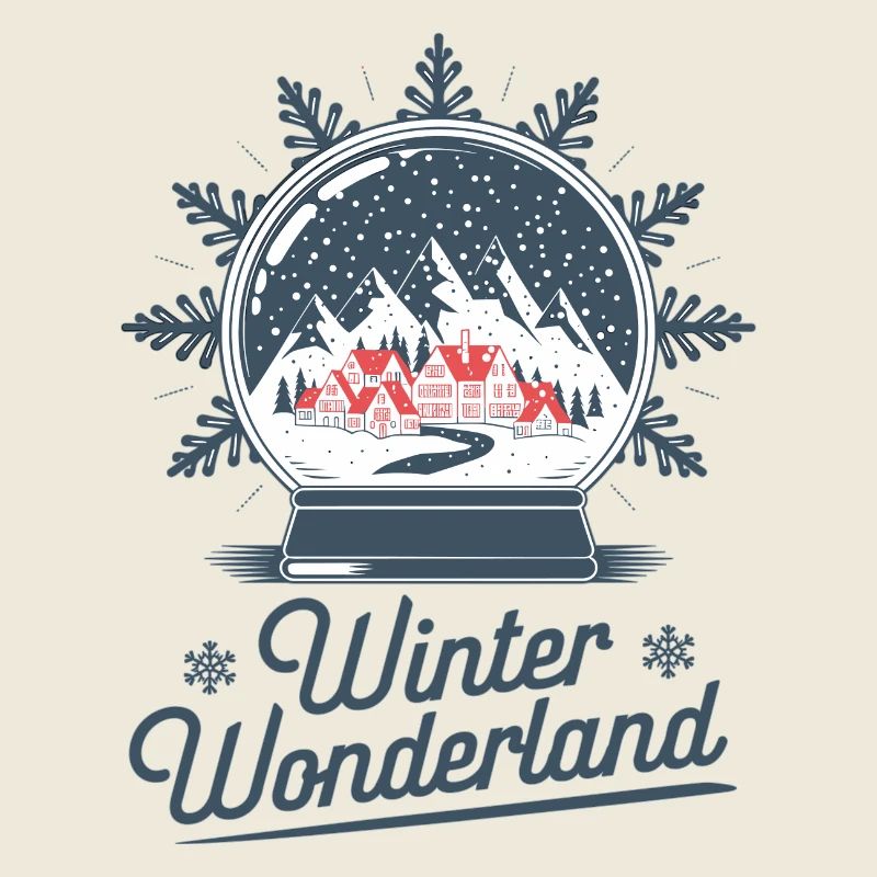 Winter Wonderland – Snow Globe with Village