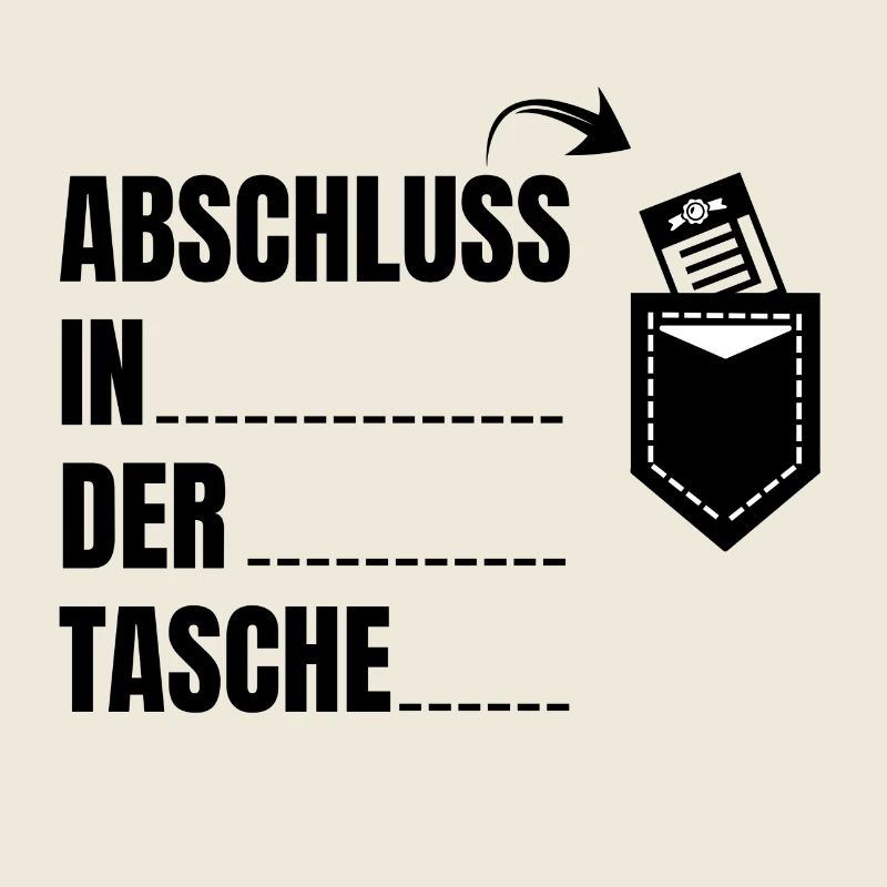 Abschluss in der Tasche Schulabschluss