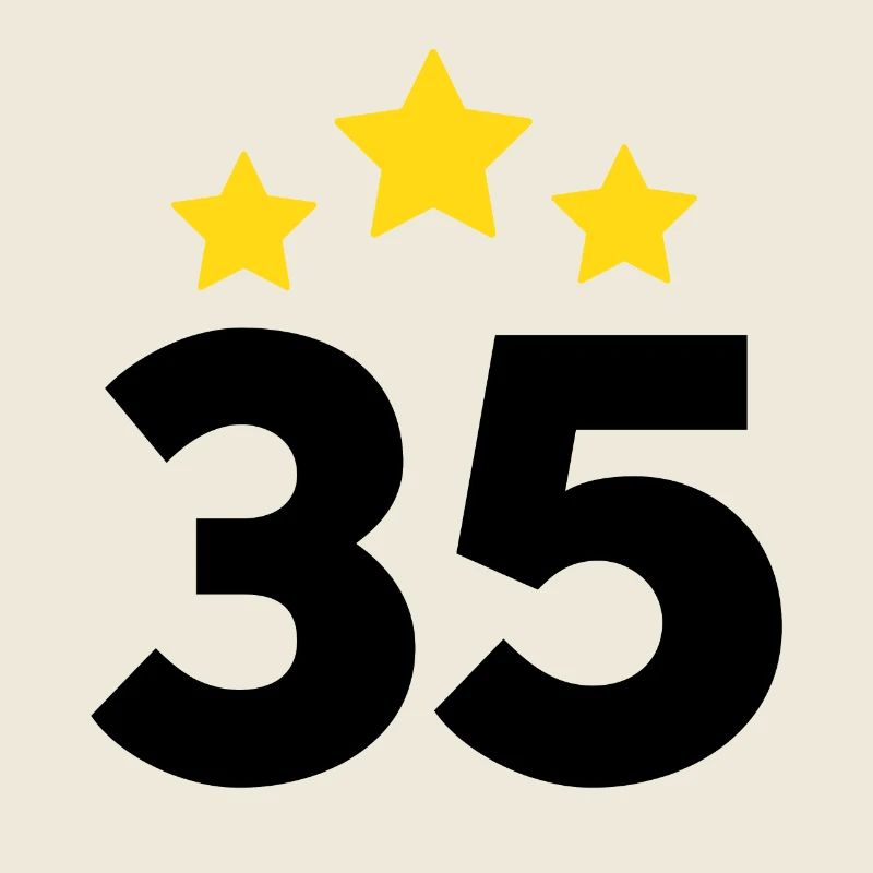 35 Years Star - 35th Anniversary Gift