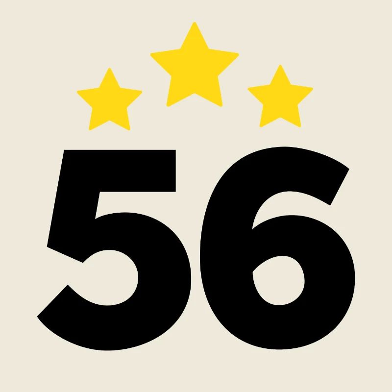 56 ans étoile - cadeau 56e anniversaire