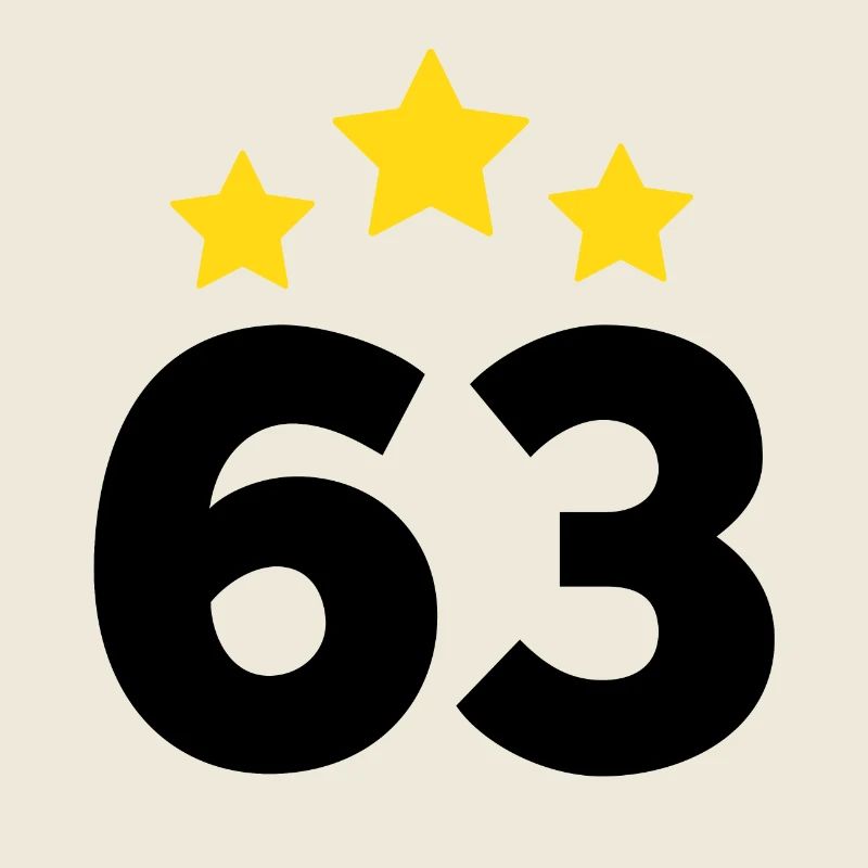 63 Years Star - 63rd Anniversary Gift