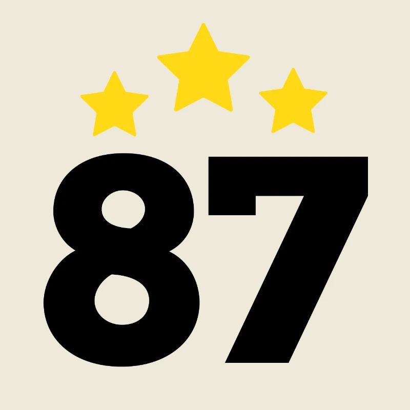 87 Years Star - 87th Anniversary Gift