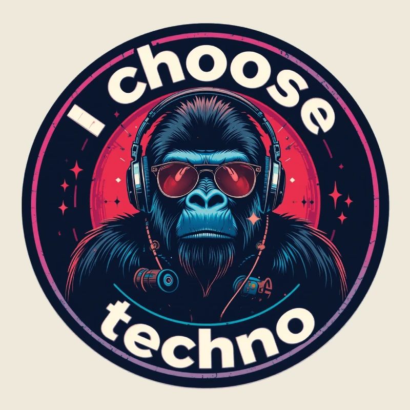 Gorilla i choose techno
