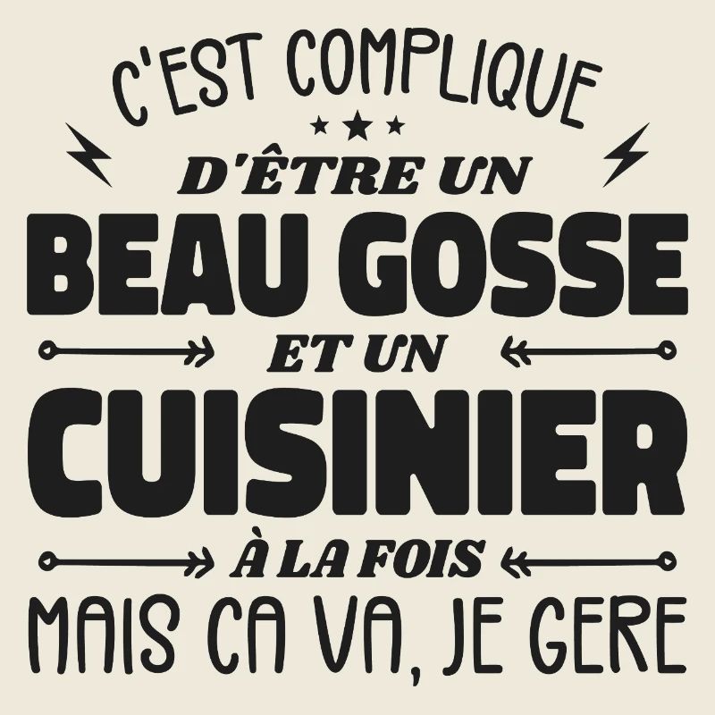 Handsome Man Cook