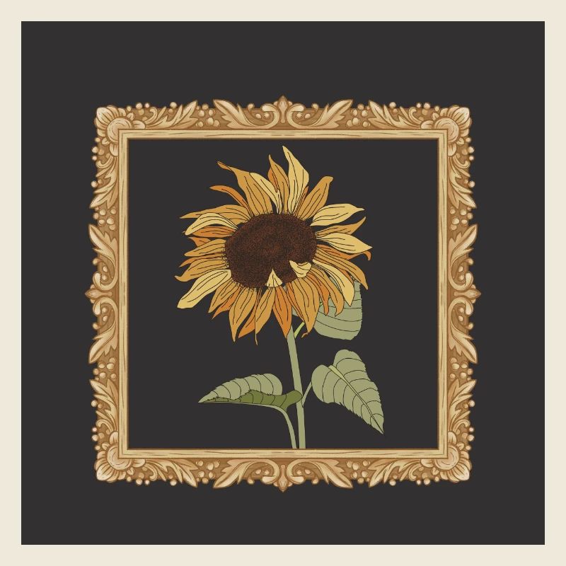 Sunflower wall art decor