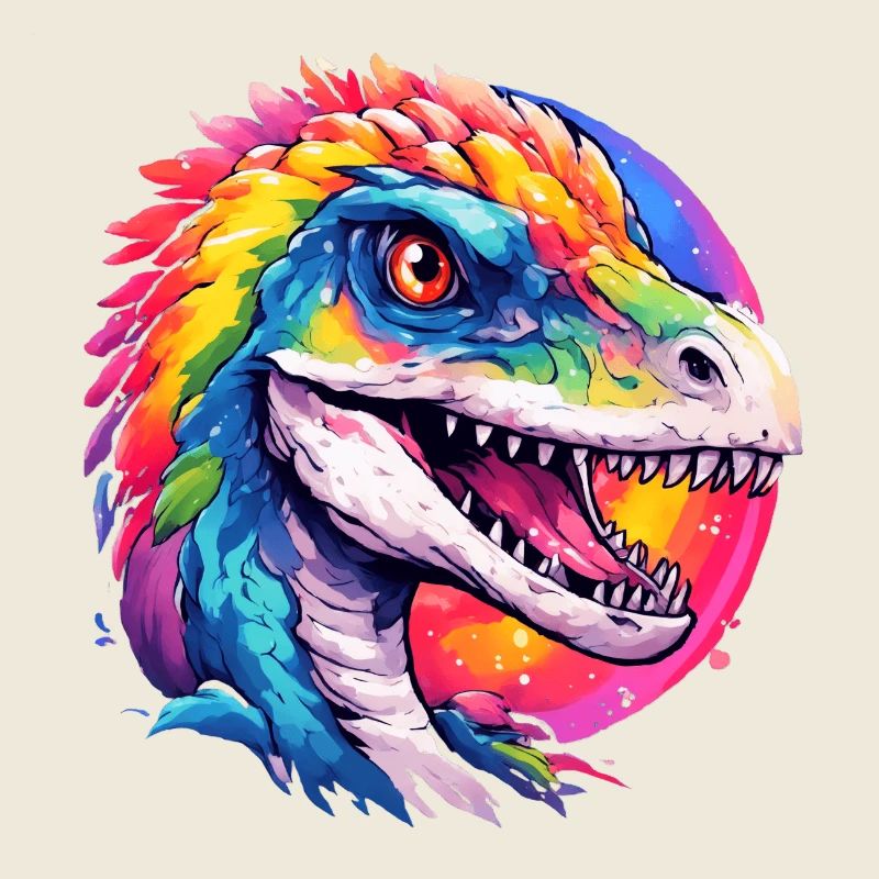 Rainbow Dino
