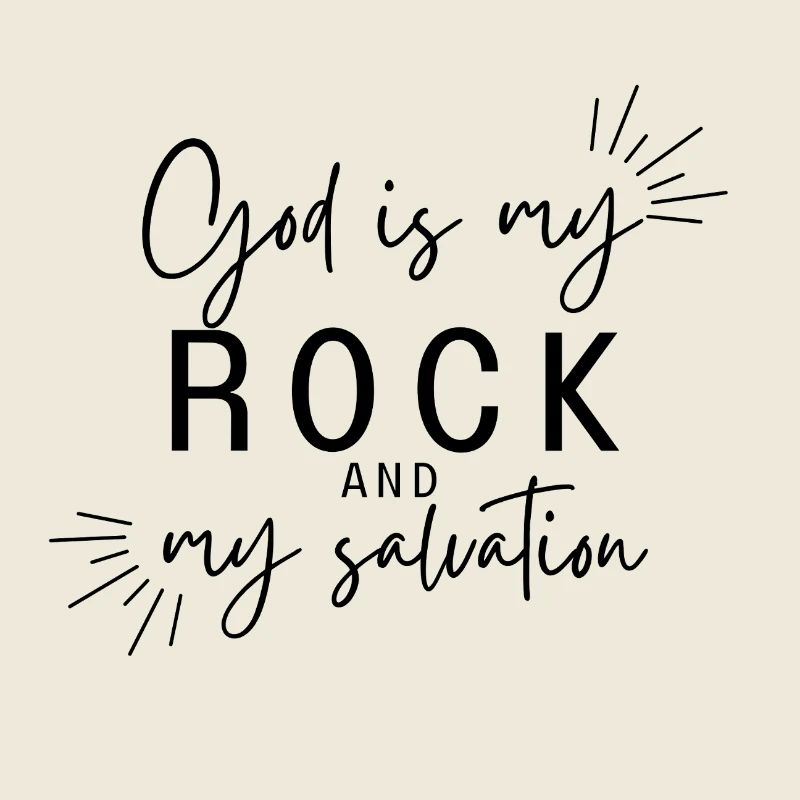 Dieu est mon rocher
