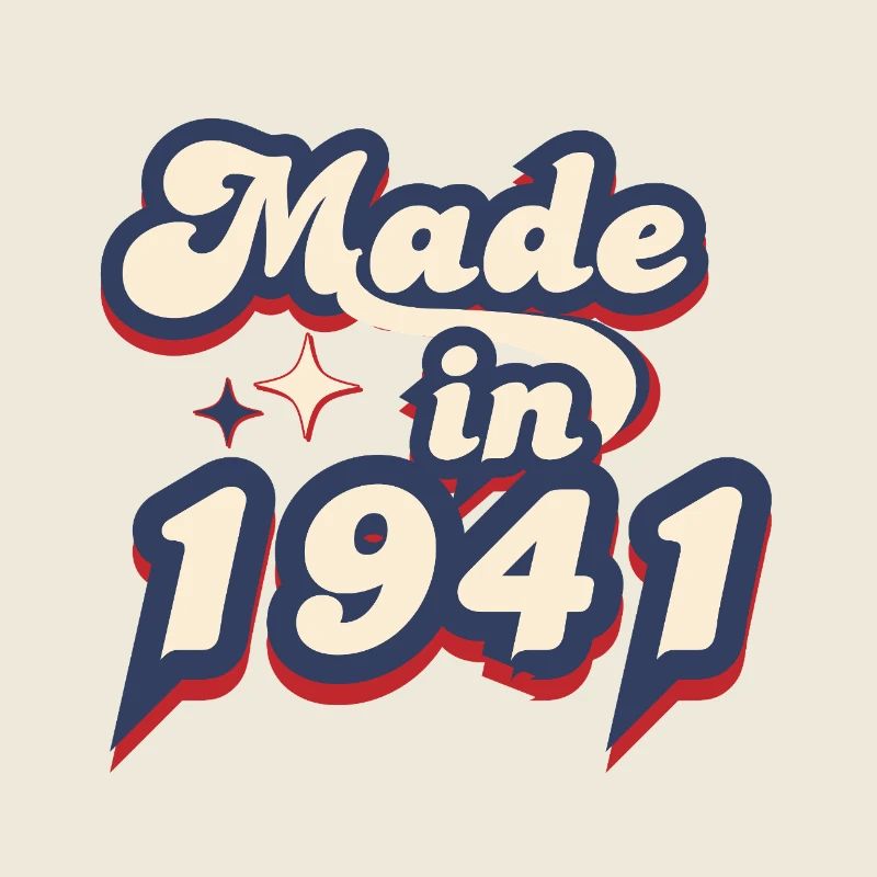 Made in 1941 Retro