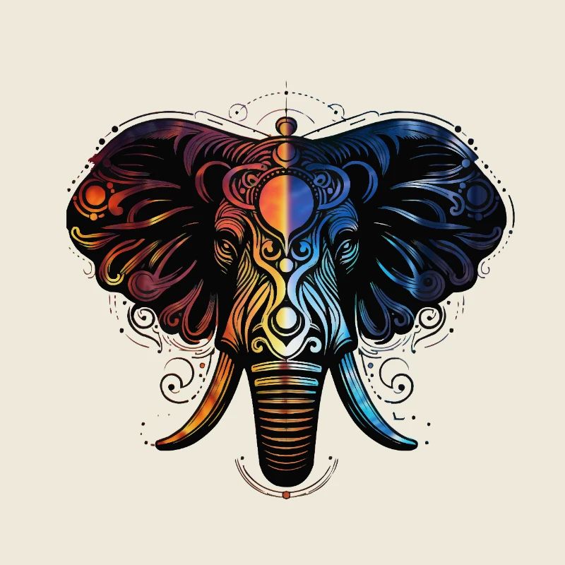 Elephant Feuer Wasser
