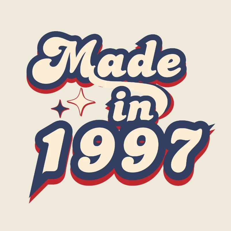 Made in 1997 retro