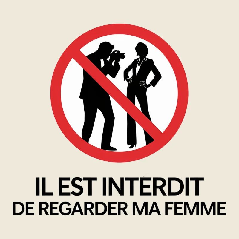 Il est interdit de regarder ma femme