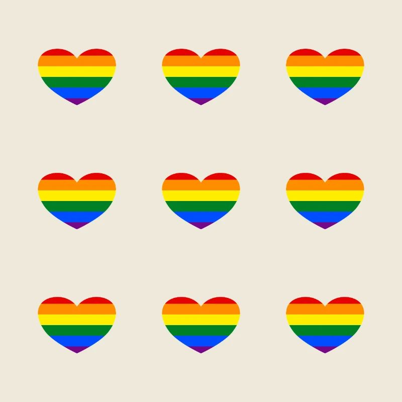 Regenbogen Herz LGBTQ