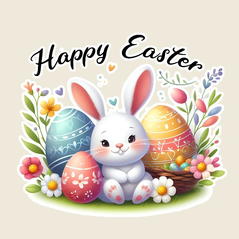 Froher Osterhase