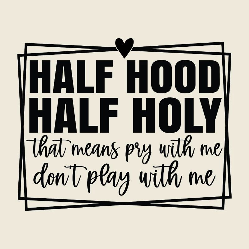 Mi-capuche, mi-sainte