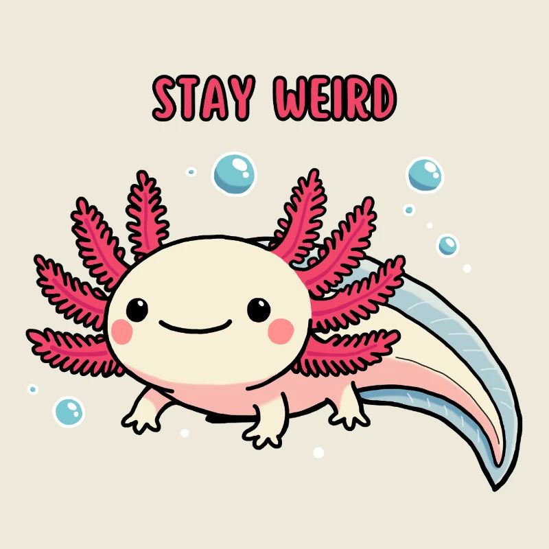 Weird Axolotl - Restez vous