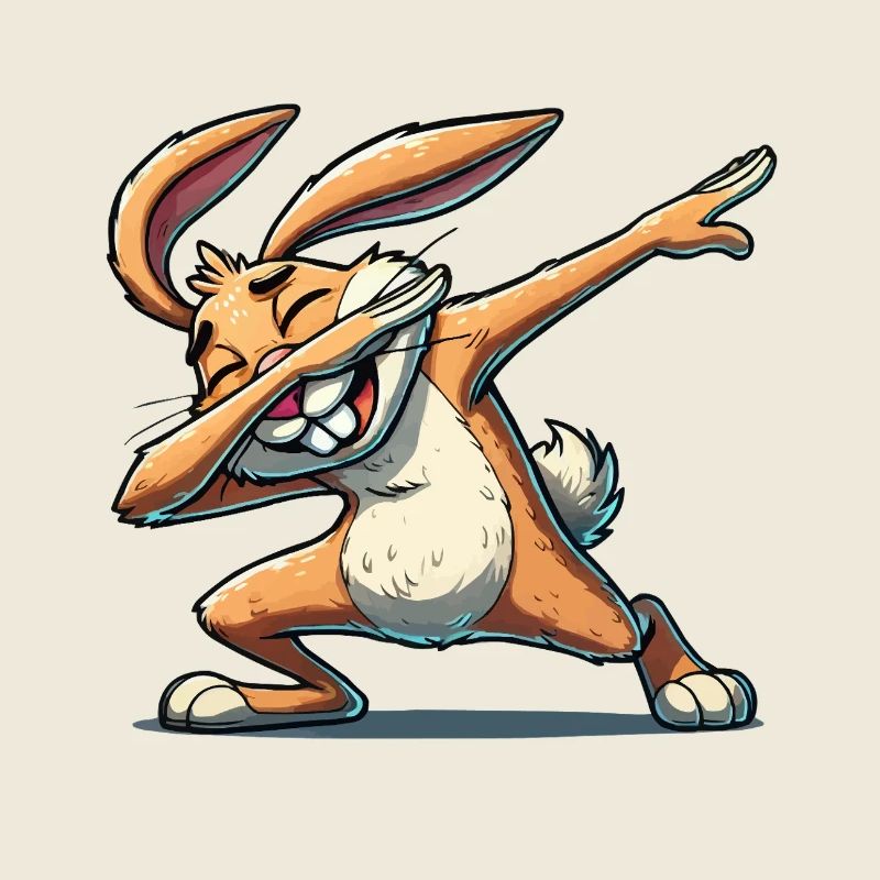hase dabbing comic