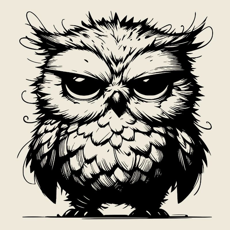 Gib der Eule Kaffee – sonst wird’s gruselig