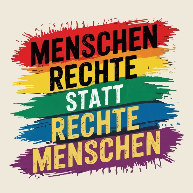Human rights instead of right-wing people - Rainbow