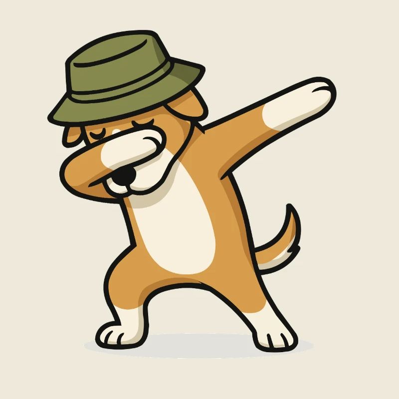 Dabbing pour chien
