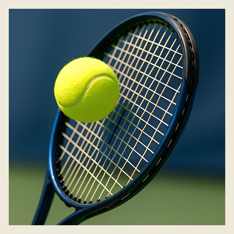 Sport - Tennis, Schläger und Ball