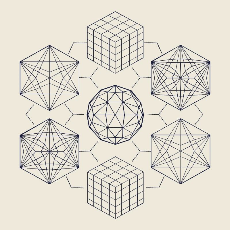 Symmetrie der heiligen Geometrie