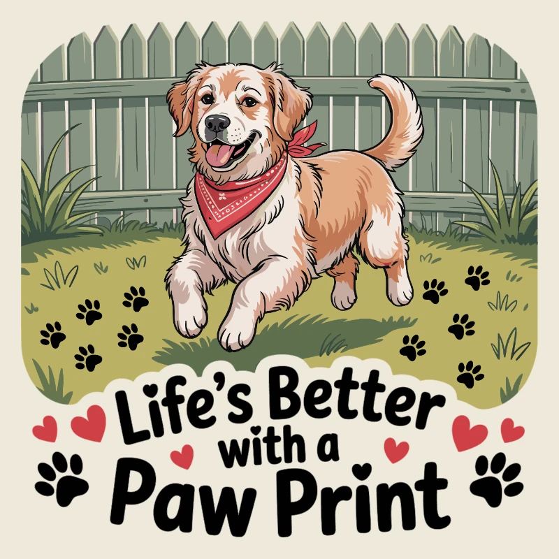 Life’s Better with a Paw Print